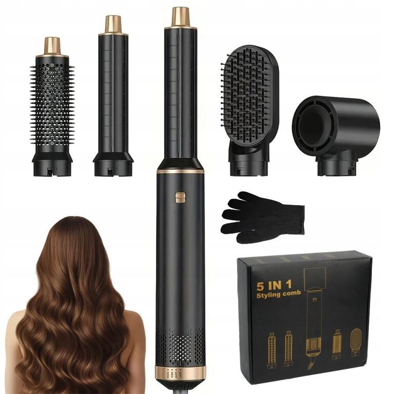 Zestaw do stylizacji włosów WT-638 1000W Suszarka 5 w 1 (4)