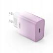 XO ładowarka sieciowa CE18 PD 30W 1x USB-C fioletowo-biała + kabel USB-C - (2)
