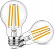 A60 ściemnialna lampa LED, 9 W, światło retro, odpowiednik 90 W, E27 2szt (1)