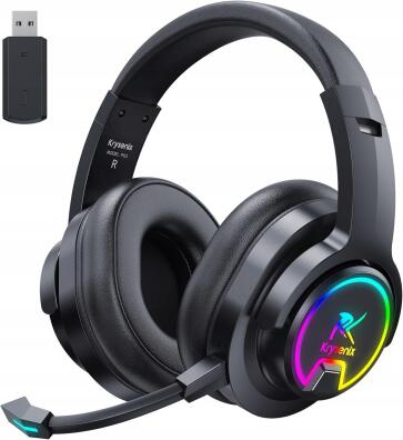 BEZPRZEWODOWE SŁUCHAWKI KRYSENIX PG3 GAMING HEADSET RGB