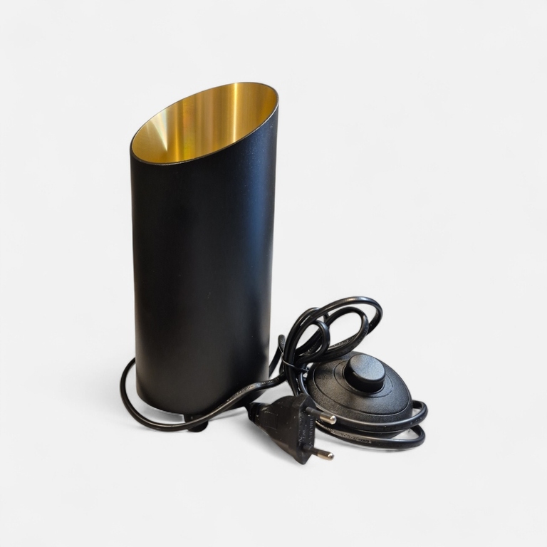 Nowoczesna Lampa Tuba – Złote Wnętrze GeyouLux (3)
