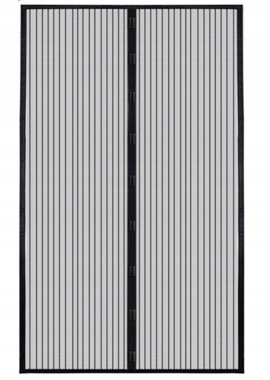 Moskitiera do drzwi 120 cm x 210 Biała (1)