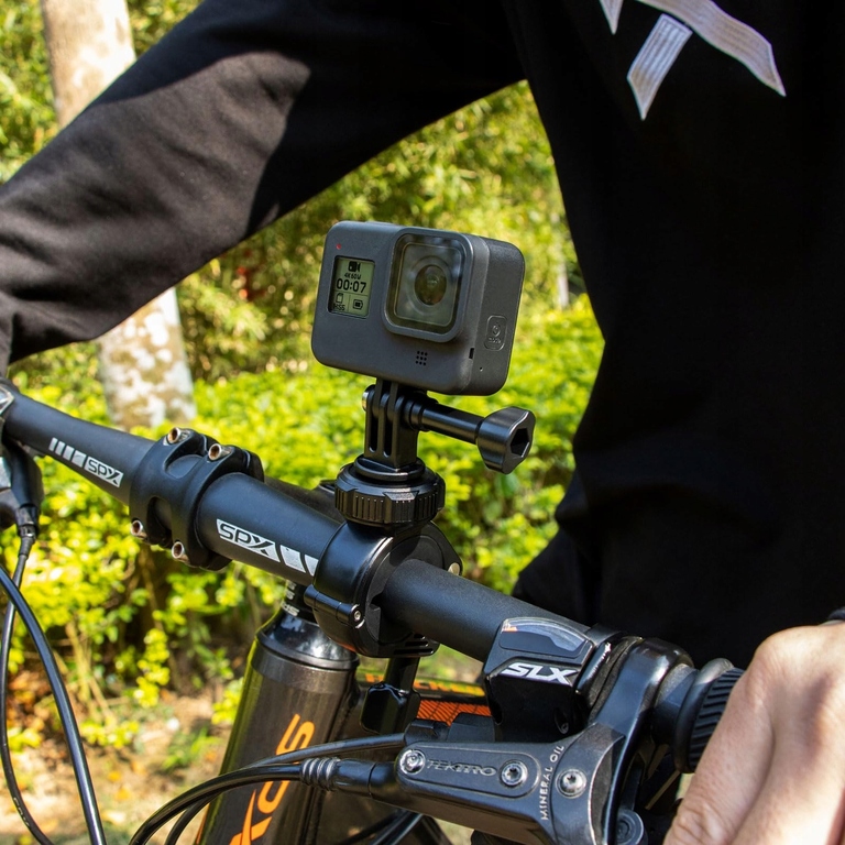 SAMETOP Uchwyt Rowerowy/Motocyklowy 360° do GoPro (4)