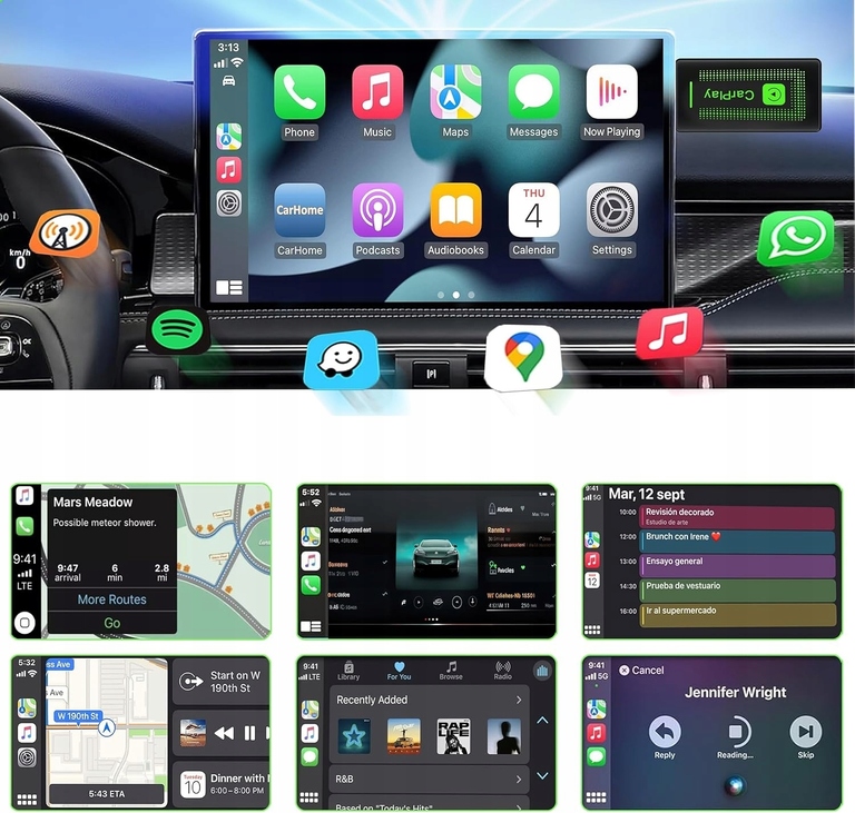 Bezprzewodowy adapter CarPlay CLZ121 (2)