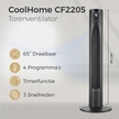 CoolHome CF2205 Wentylator wieżowy - Wentylator z pilotem - 96 CM (3)