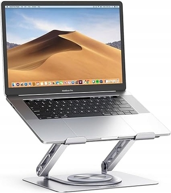 Podstawka pod Tablet Ultrabook UGREEN Srebrna obrotowa 360stopni podstawa