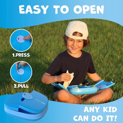 Lunchbox Bento Umami Kids ze sztućcami, bez BPA pojemnik na sniadanie